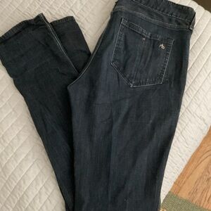 rag & bone Midnight Blue Straight Leg skinny vintage Jeans